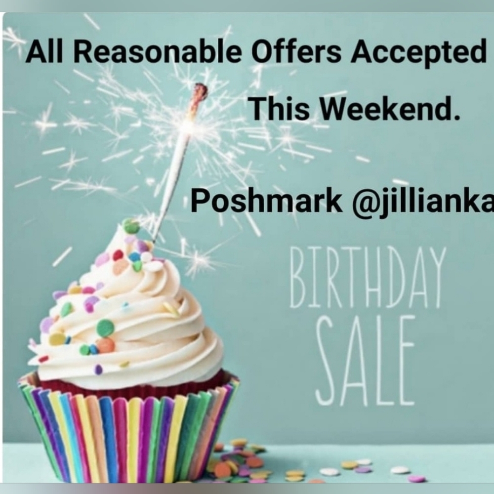It's My Birthday Weekend Sale! 6/25/26-6/30/26 All Reasonable Offers Welcome! 🎊